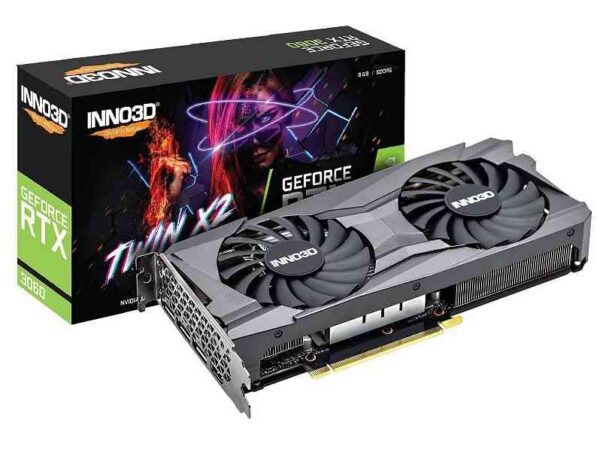 SCHEDA VIDEO GEFORCE RTX 3060 TWIN X2 8 GB (N30602-08D6-11902130)